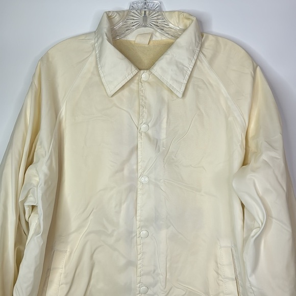 Vintage Oklahoma Sooners Steve Owens Signed White Jacket Size Large - Picture 3 of 10